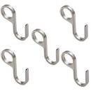 Набор одинарных крючков из 5шт для трубы D-16 Z-8 несъемные