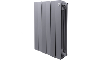 Радиатор биметаллический Royal Thermo PianoForte 500 Серебристый - 6 секц.