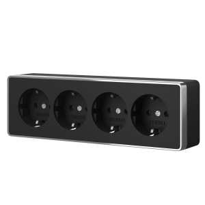 rozetka-chetvernaya-s-zazemleniem-i-shtorkami-gallant-chernyy-khrom-w5072258-a071254-0001