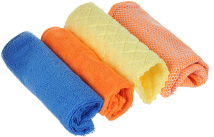 Набор салфеток из микрофибры  CLEANING TOWEL FY 30х30см/5 шт/