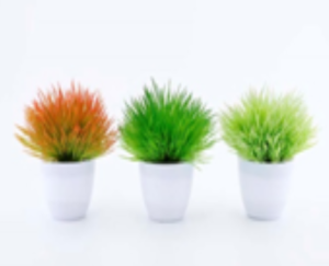 Растение искусственное в кашпо h=16см микс арт.10922-5711 Код269928