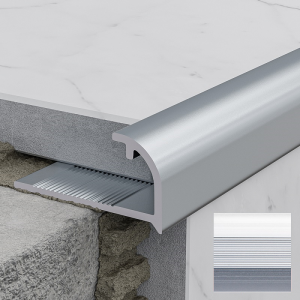 Профиль для керамической плитки РП-АКП-01 2,7 м анодированый серебро матовый (10)