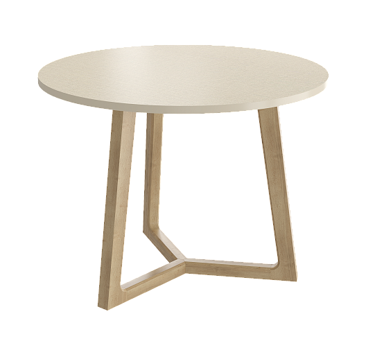 Стол Фрейм-1 текстиль бежевый/дуб натуральный