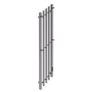 Полотенцесушитель элект. Inaro Cascade P120*5*20 профил. скрытый монтаж,таймер, Графит(_1_)