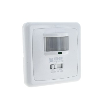 Датчик движения ИК встраив. с датчиком звука 500Вт 160гр. до 9м IP20 MS-2000 EKF PROxima (1)