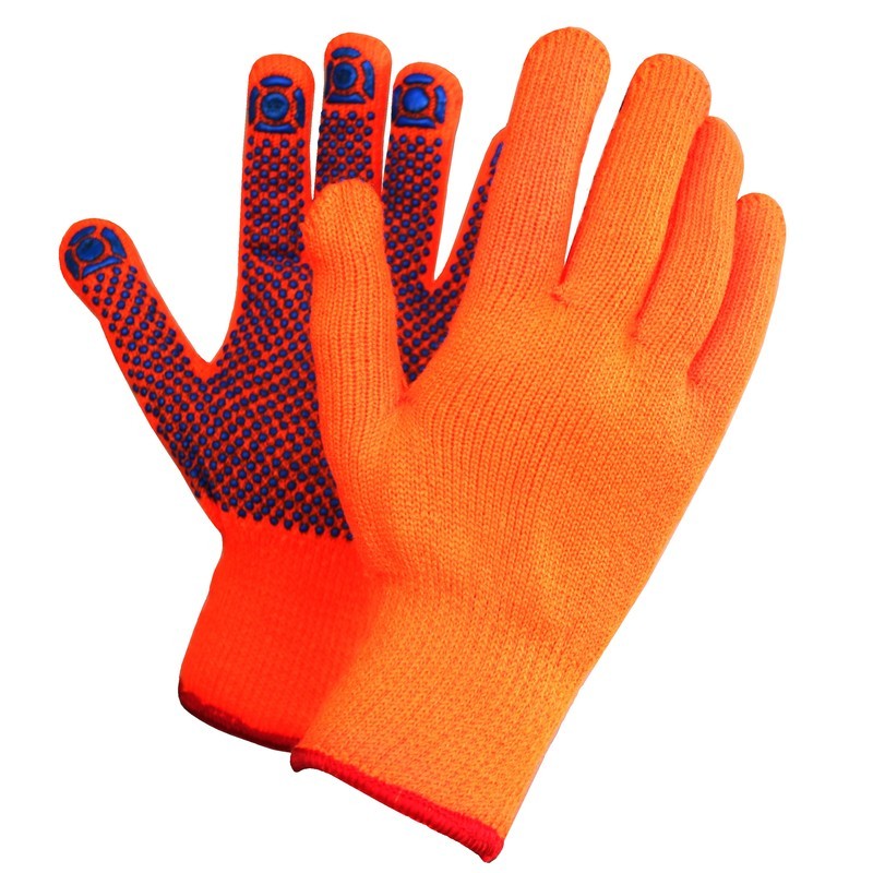 Перчатки акриловые с ПВХ, "ЗИМА" (100)