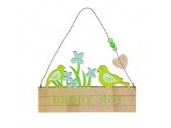 Декор садовый HAPPY DAY 18,5 см, МДФ INBLOOM