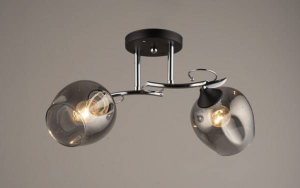 Люстра 3308/2 BK+CR (6)  (RL)