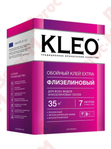 Клей для обоев КЛЕО EXTRA 35 250гр флизелин. (20)