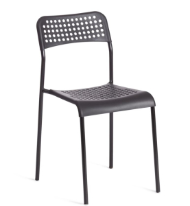 Стул ADDE (mod. C-049) [металл/пластик, 39 х 49 х 78 см, Black (черный)]