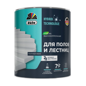 Краска DUFA для полов и лестниц база3(бесцветный) полумат. 0,65л(3)