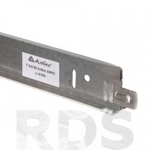 Основной профиль Т 24/38 Албес ЕВРО белый матовый 3,7