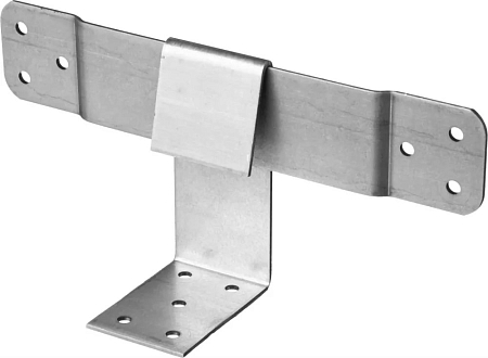 Скользящая опора д/стропильных соединений 200*40,раб. часть 120, угол 90*65 (50)