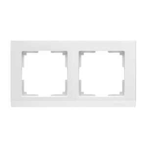 Рамка Stark Белый 2-х местная  Werkel W0021801 (10)