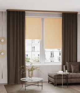 портьера Софт 180*260 трюфель ГП