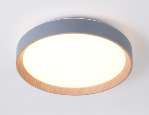 Светодиодный светильник 41W FZ1320 GR/LWD серый/светл дерево IP20 (5)