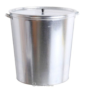 Бак оцинкованный 80л.