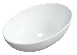 Умывальник накладной Ringo 54 CUT Белый S1