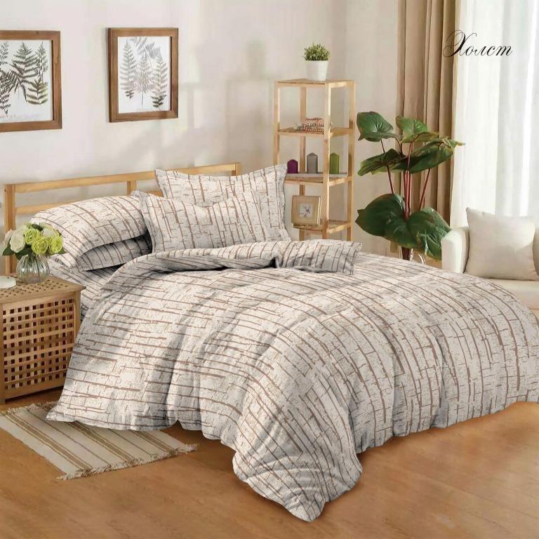 КПБ Butterfly Люкс бязь 1,5 сп, 2 нав 70*70,  рис Холст