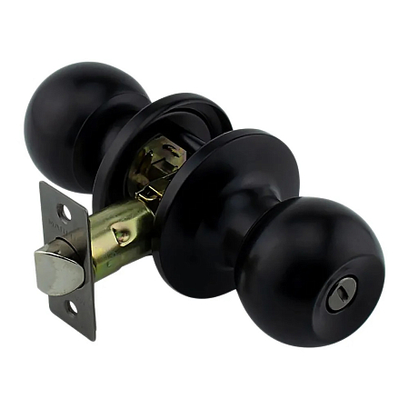 Ручка-защелка MARLOK ЗШ-03 фиксатор BL (черный) (30)