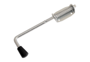 Засов пружинный Домарт (90) 280мм мод.2, цинк (10)