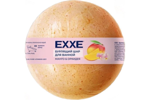 Бурлящий шар EXXE для ванной "Манго и орхидея", 120г(_45_)