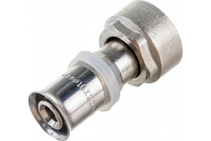 Соединитель коллекторный евроконус/пресс VALTEC, для м./п. трубы 20(2,0) x 3/4 (евроконус)