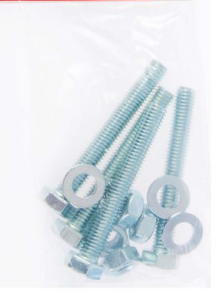 Болт DIN933 с шестигранной головкой оцинк. М10х100 (2 шт) - пакет/50