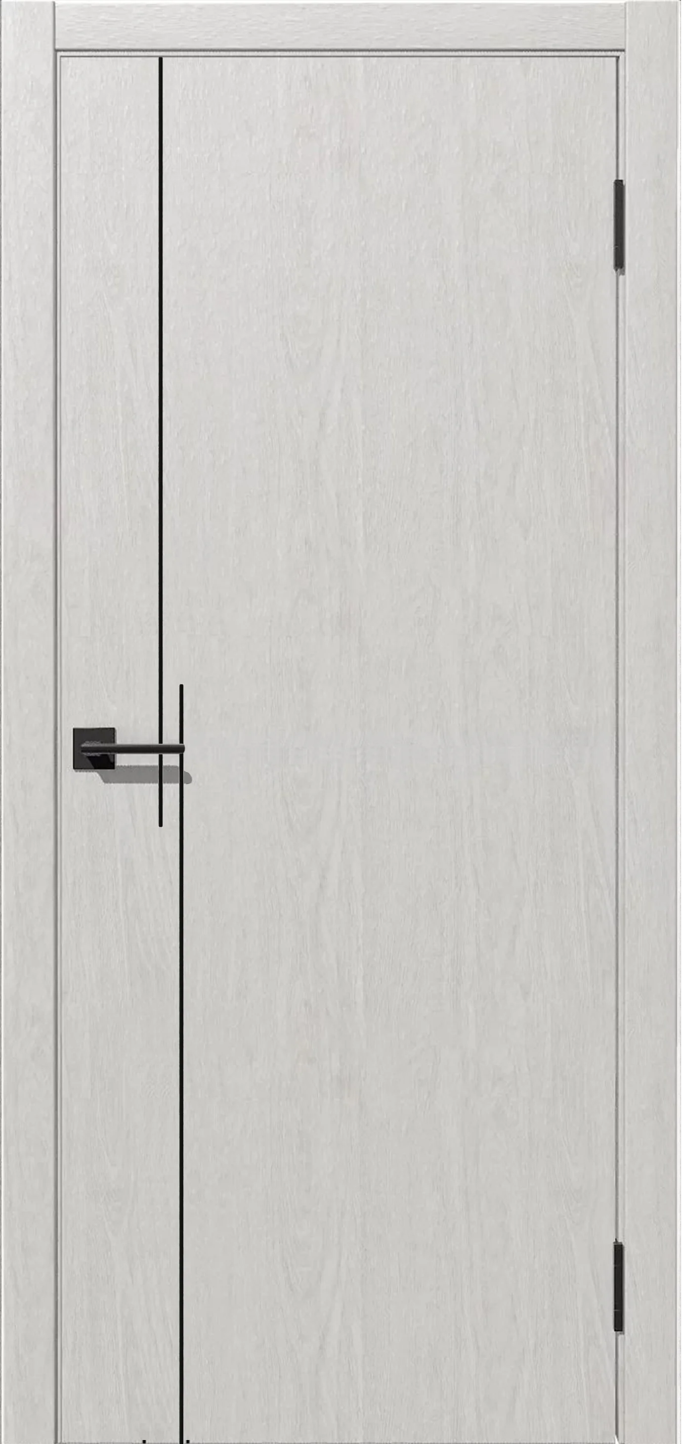 Дверь Комета-3 Ясень снежный ПГ600 АВС кромка черн с 4-х сторон