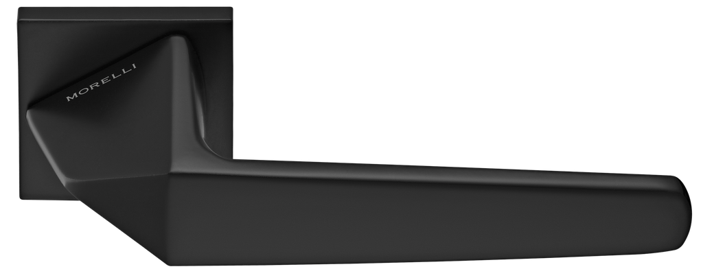 Ручка дверная MH-55-S6 "Souk" BL, квадр накл 6мм, черный