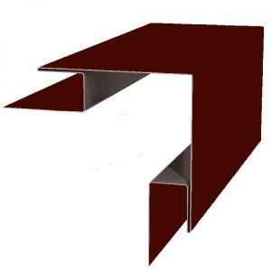 Планка угла наружного (ПУН 8017-75*75*3000) шок-кор