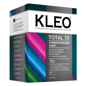 Клей для обоев КЛЕО TOTAL 70,  универсальный (12)