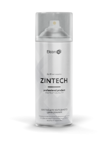 Цинконаполненная грунт-эмаль Elcon Zintech аэрозоль 520 мл (12)