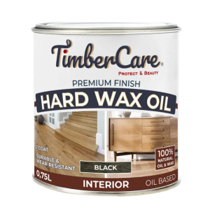 Защитное масло с твердым воском TimberCare Hard Wax Oil Черный 0,75л (4)