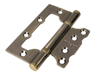 Петля без врезки 100*75*2,5, AB антик бронза (пакет - 1 шт.) (50/100)