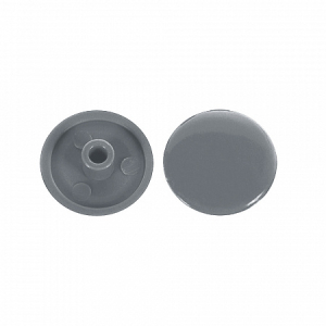 Заглушка для шуруп-стяж. HEX 7 мм серый (50 шт) - пакет