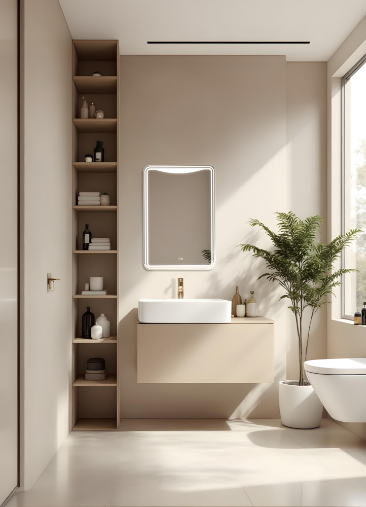 Мали 550х800 (cенсорный выключатель) зеркало