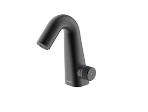 Смеситель для раковины Santek Космо, электронный, 220В/6В, черный (12)