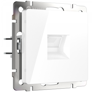 Белый розетка Скрытой установки  Ethernet RJ-45  Werkel W1181001 (10)