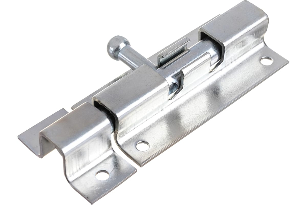 Задвижка накладная ШП-60 прямоугольная, цинк (ЗТ6) (10/20)