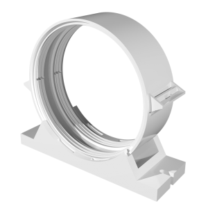 Держатель-соединитель пластик с уплотнителем D100 10ДСКП (16)