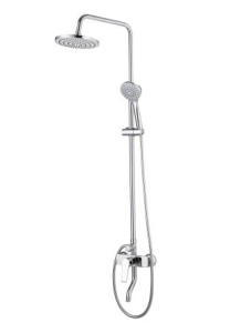 Душевой комплект CALORIE (смес-ль с кор.изливом, стойка, верхний душ, ручной душ) 5137 А71 4шт/к
