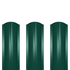 Штакетник металлический МП ELLIPSE-О 19х126 (ПЭ-01-6005-0.45) 1,8*0,126 зеленый мох (1 шт= 0,227м2)