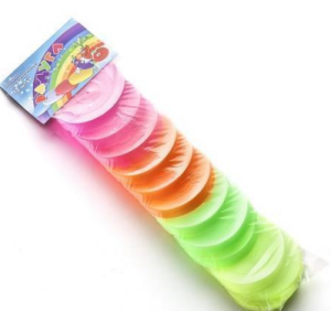 Набор цветных крышек "РАДУГА" 12шт (50) /Ангарск