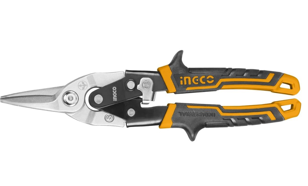 Ножницы по металлу INGCO прямой рез, 250мм (6/36) 