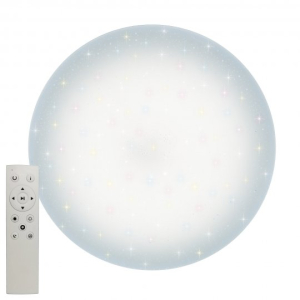 Cветильник светодиодный накладной. Диммируемый ПДУ (в/к) ULI-D214 96W/SW/50 SATURN-2 