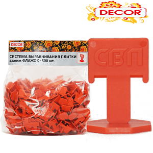 СВП Зажим "Флажок" 1,4 мм 500шт, пакет (6пак/короб)