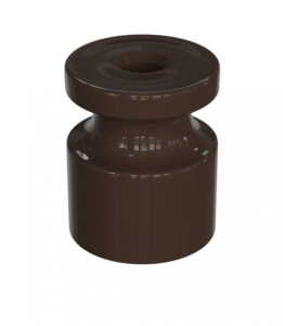 Изолятор универсальный пластиковый, цвет - коричневый (100)