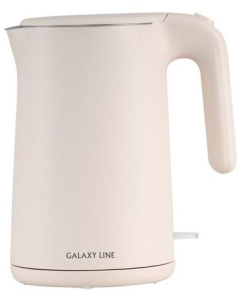 Чайник электрический 1800 Вт, 1,5л, скрытый нагревательный Galaxy LINE GL 0327 ПУДРОВЫЙ (12шт) (_1_)
