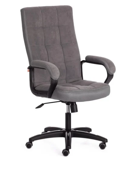 Кресло TRENDY (22) [флок/ткань, серый, 29/TW-12]